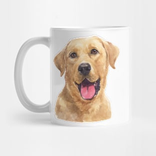 Labrador Retriever Watercolor Art Mug